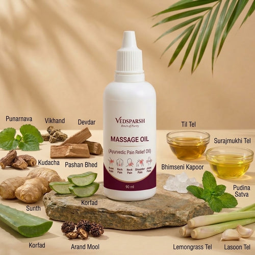 VedSparsh Herbal Ayurvedic Pain Relief Oil